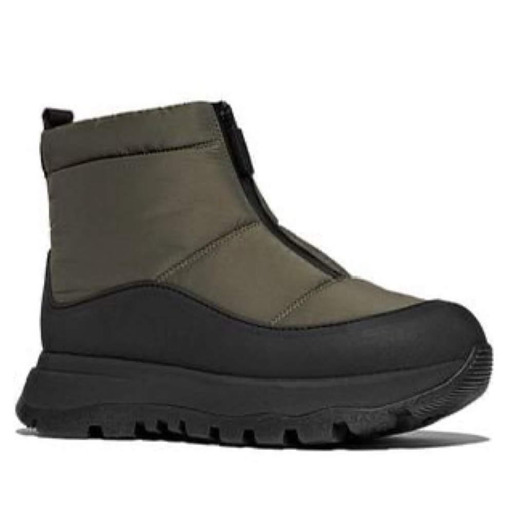FITFLOP NEO-D-HYKER Waterproof Zip-Front Padded Sub-Zero Walking Boots NWT